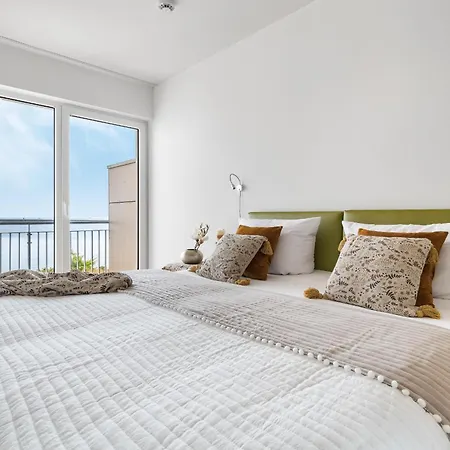 Ocean Water- 1 Og, Balkon, Ostseeblick, Kamin