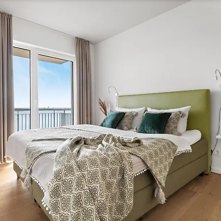 Ocean Water- 1 Og, Balkon, Ostseeblick, Kamin