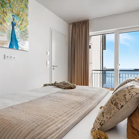 Lejlighed Ocean Water- 1 Og, Balkon, Ostseeblick, Kamin