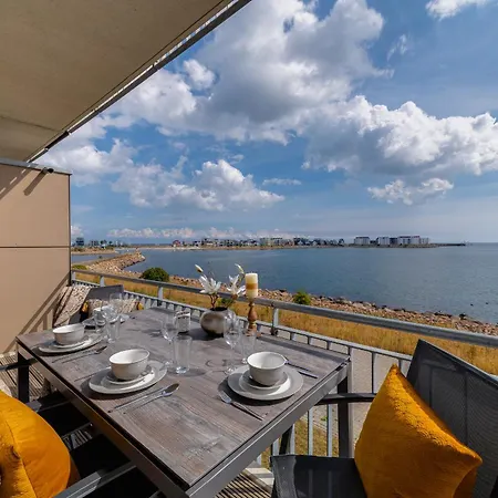 Apartment Ocean Water- 1 Og, Balkon, Ostseeblick, Kamin Olpenitz