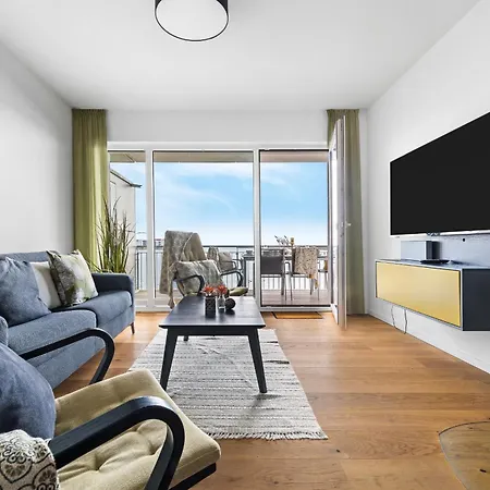 Ocean Water- 1 Og, Balkon, Ostseeblick, Kamin * Olpenæs