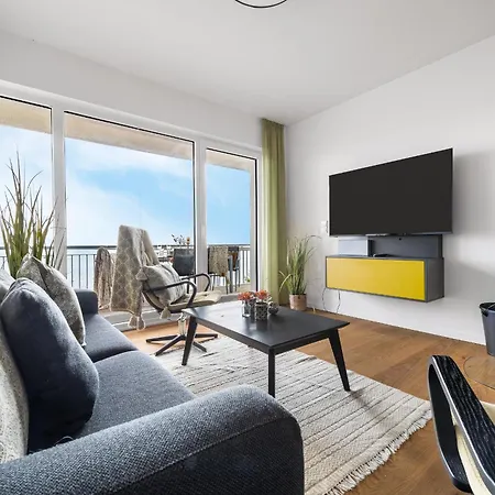 Ocean Water- 1 Og, Balkon, Ostseeblick, Kamin * Olpenæs