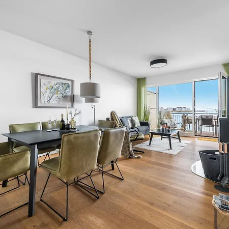 Ocean Water- 1 Og, Balkon, Ostseeblick, Kamin Olpenæs