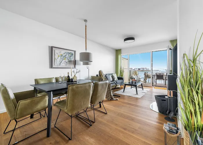 Ocean Water- 1 Og, Balkon, Ostseeblick, Kamin オルペニッツ